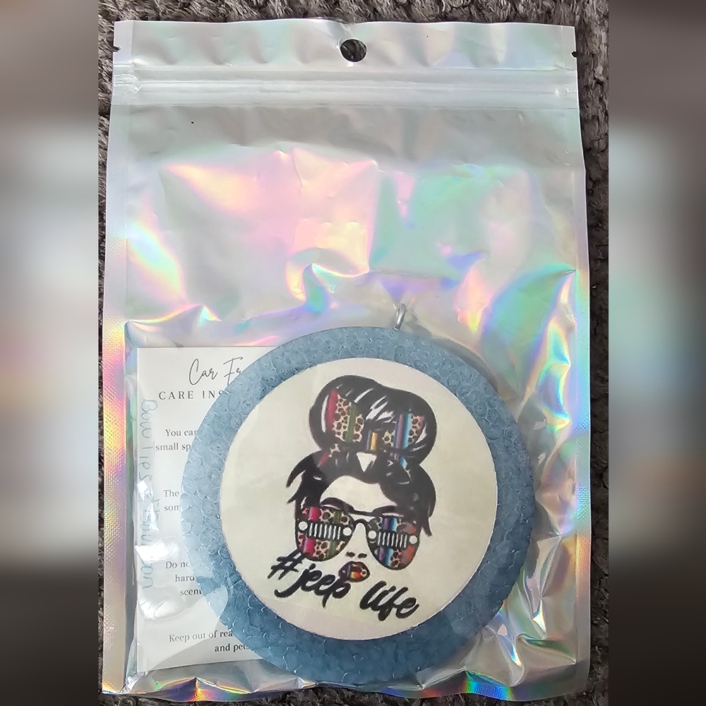 Jeep Life Car Air Freshener